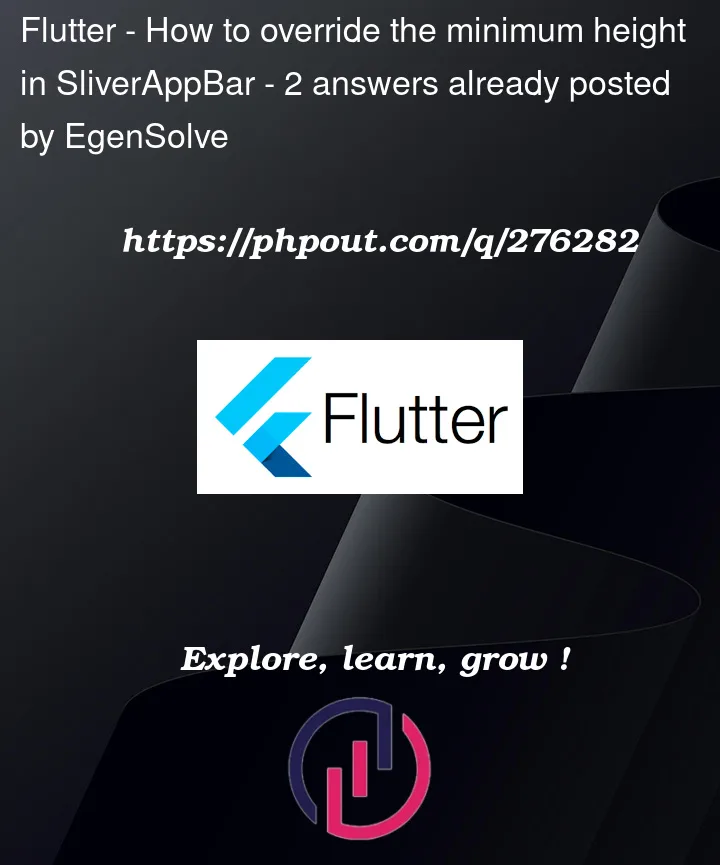 Question 276282 in Flutter