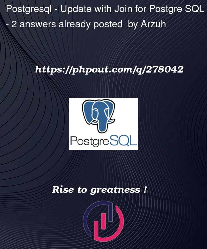 Question 278042 in PostgreSQL