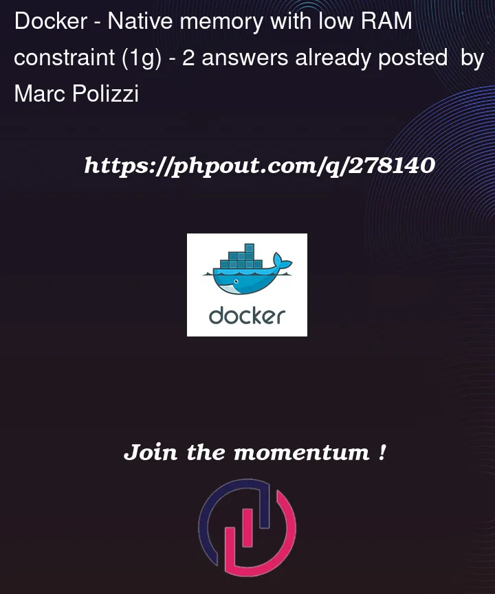 Question 278140 in Docker