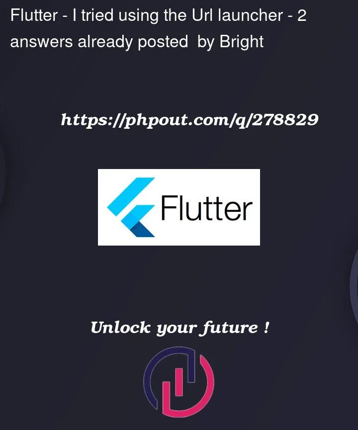 Question 278829 in Flutter