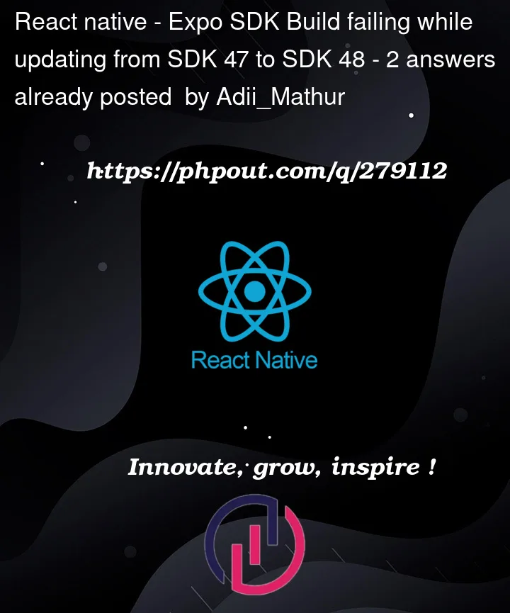 Question 279112 in React native