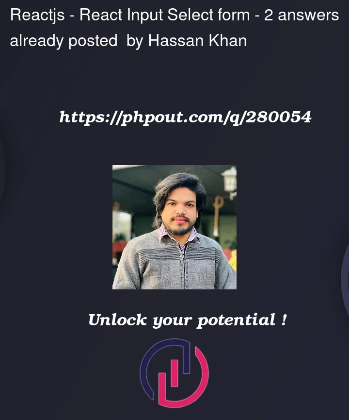 Question 280054 in Reactjs