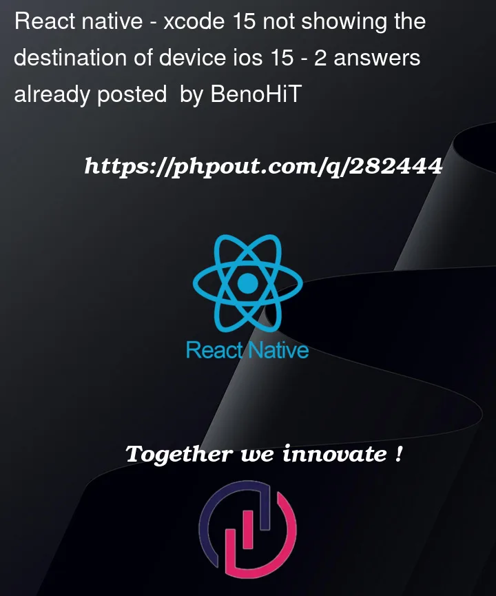 Question 282444 in React native