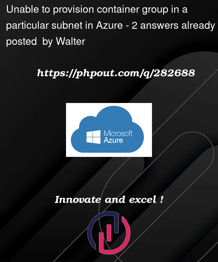 Question 282688 in Azure