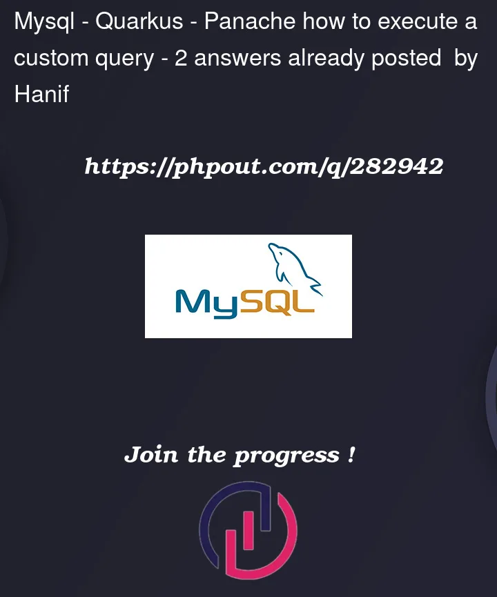 Question 282942 in Mysql