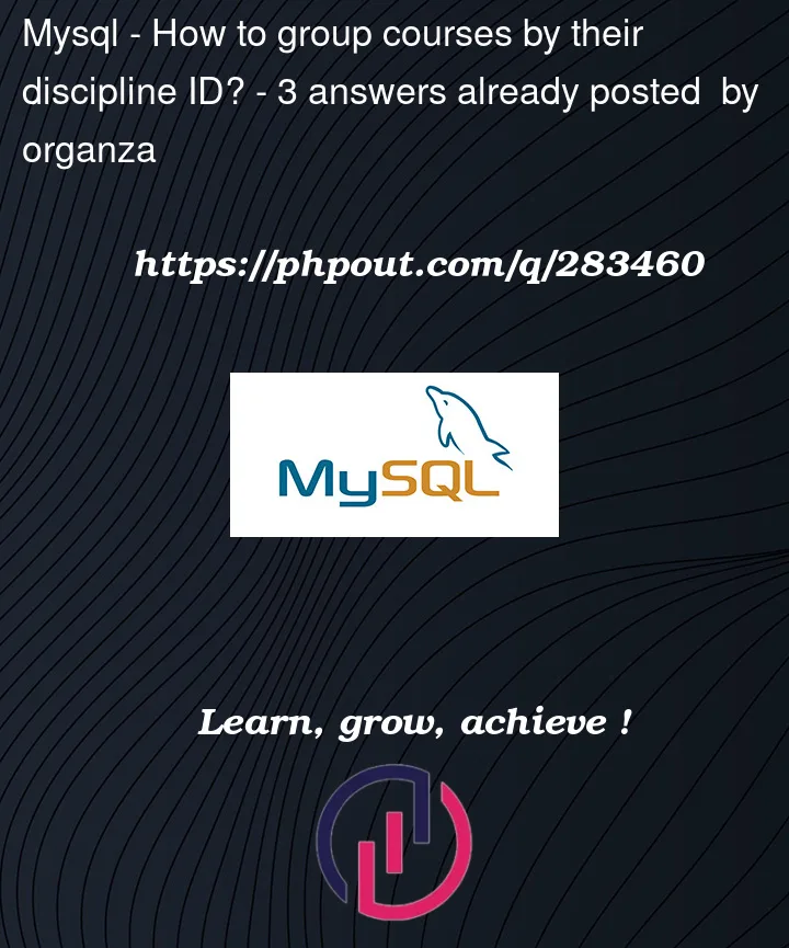 Question 283460 in Mysql