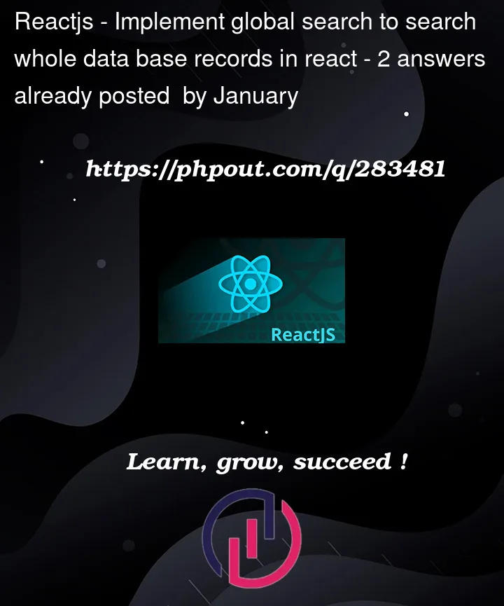 Question 283481 in Reactjs