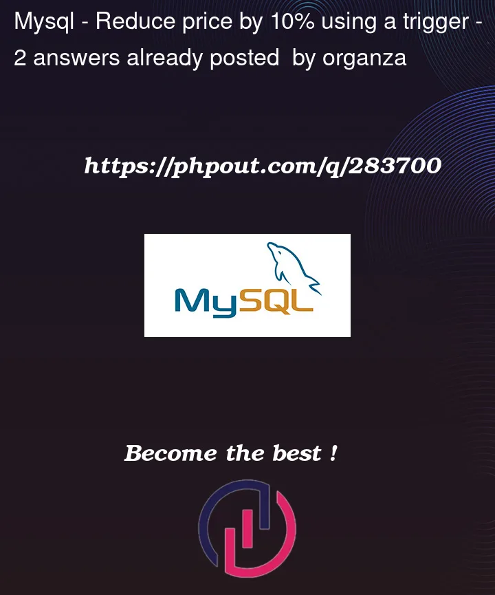 Question 283700 in Mysql