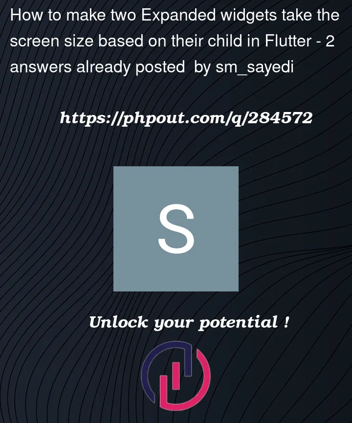Question 284572 in Flutter