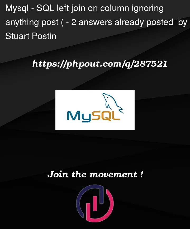 Question 287521 in Mysql