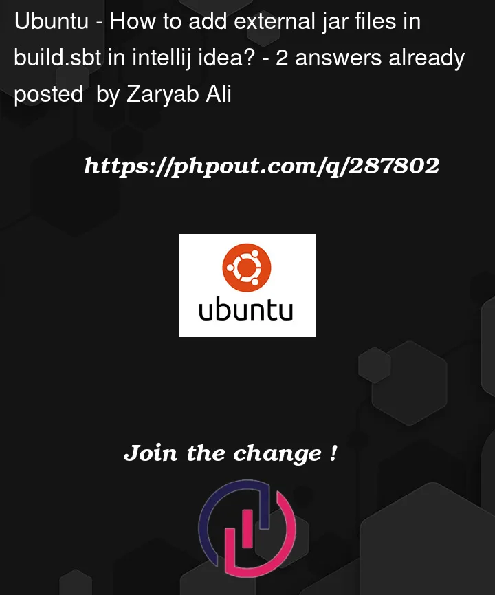 Question 287802 in Ubuntu