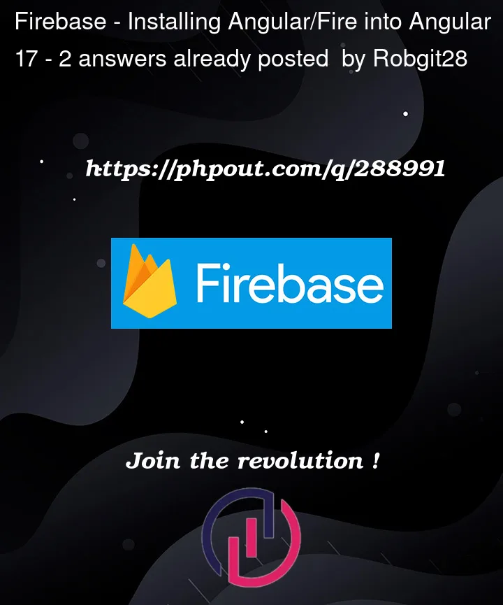 Question 288991 in Firebase