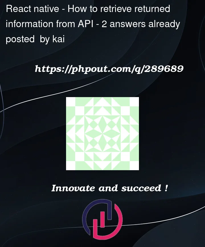 Question 289689 in React native