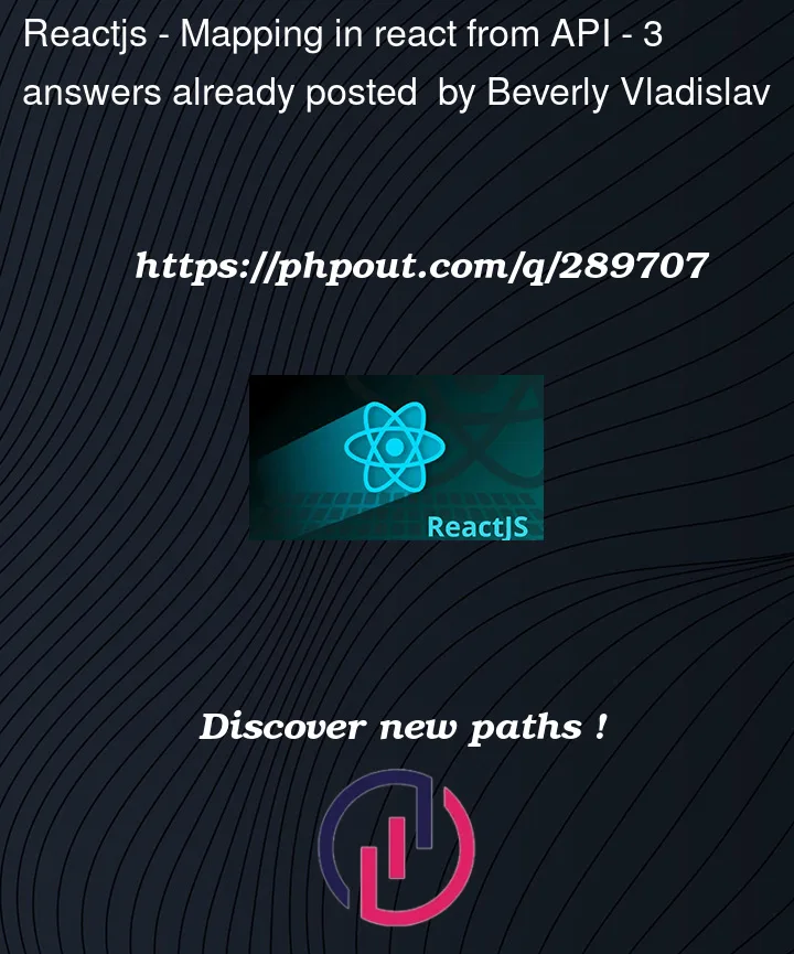 Question 289707 in Reactjs