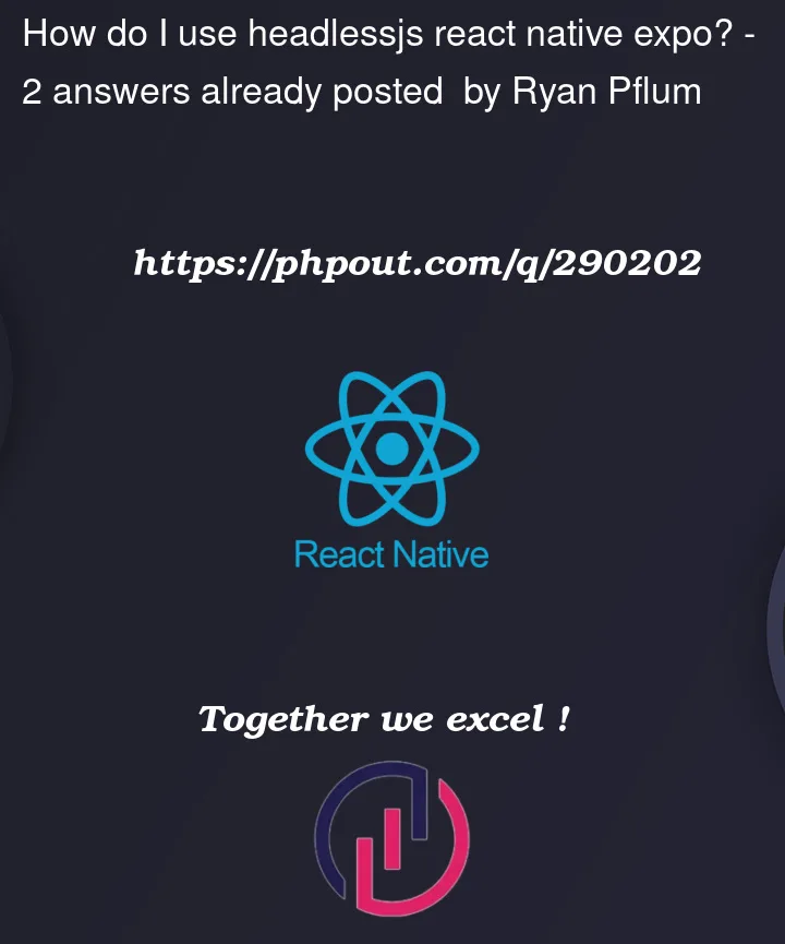 Question 290202 in React native