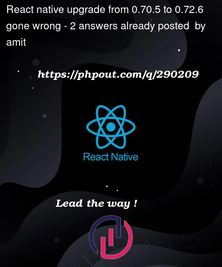 Question 290209 in React native