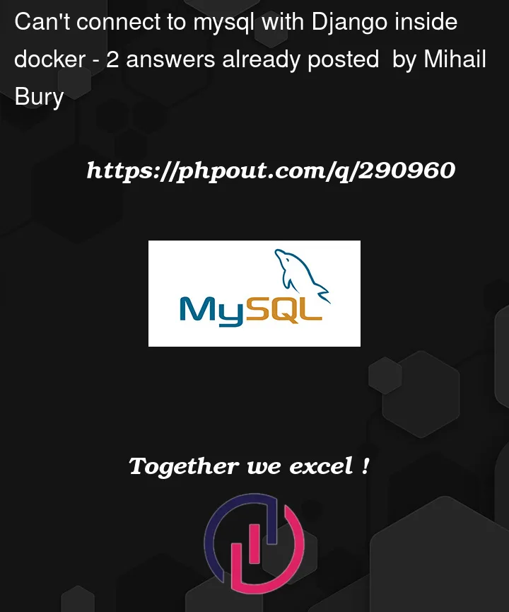 Question 290960 in Mysql