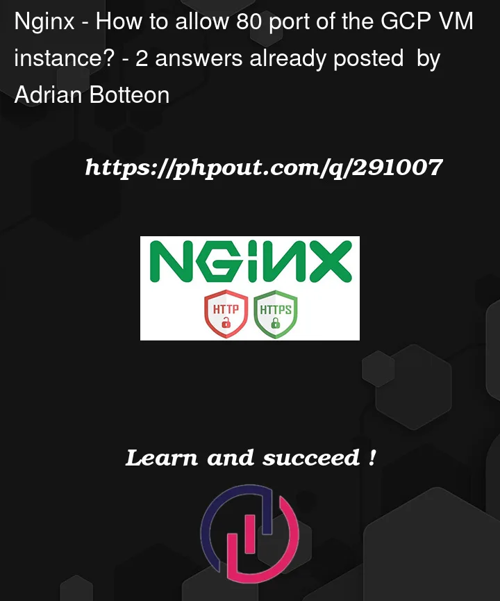 Question 291007 in Nginx