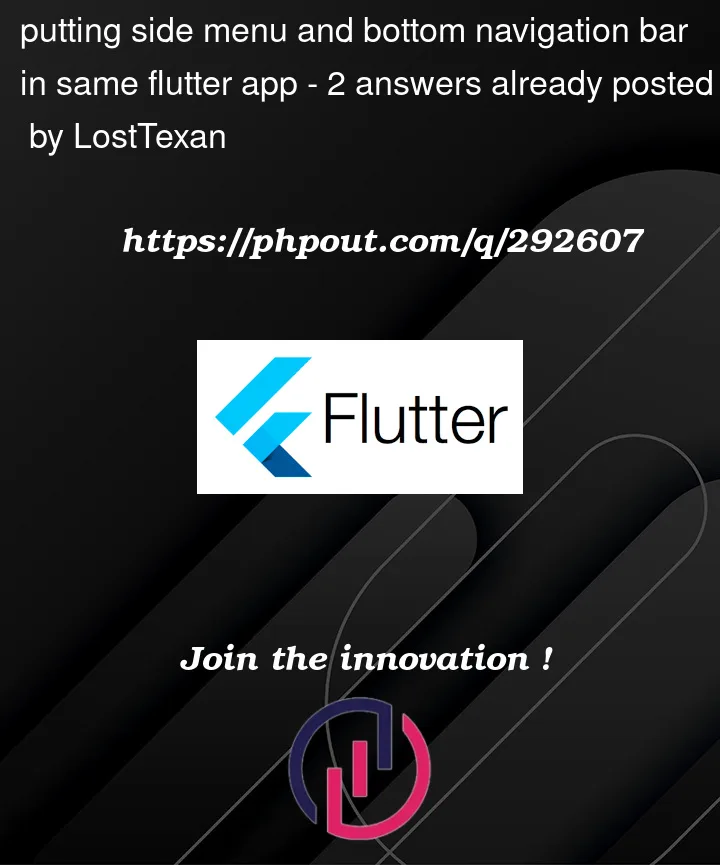 Question 292607 in Flutter
