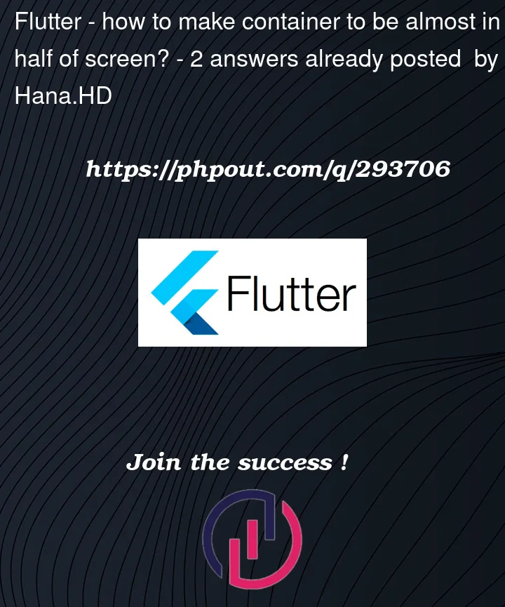 Question 293706 in Flutter