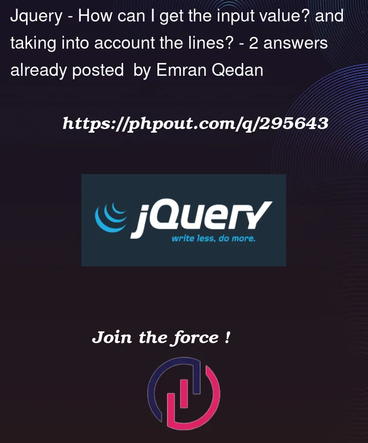 Question 295643 in Jquery