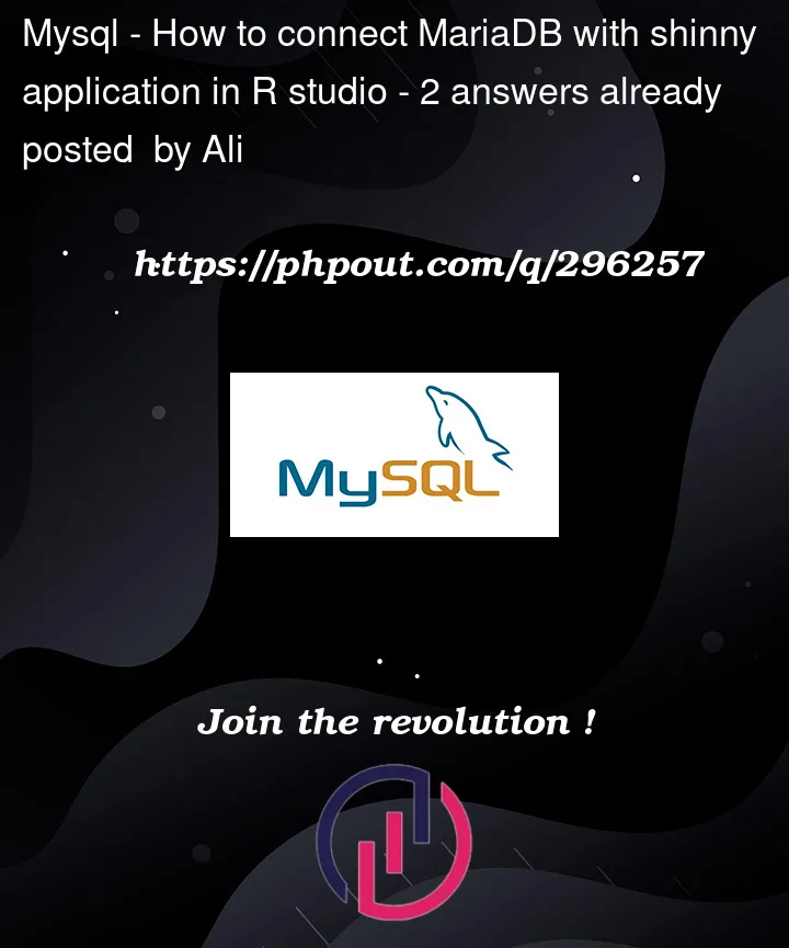 Question 296257 in Mysql