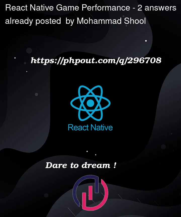 Question 296708 in React native