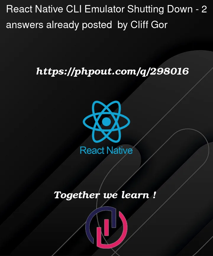 Question 298016 in React native