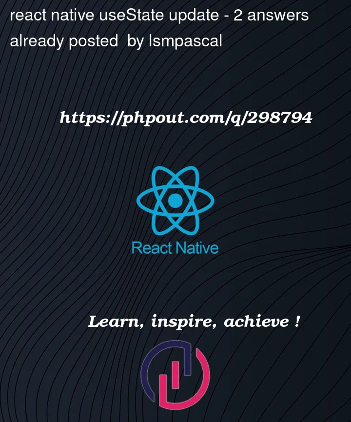 Question 298794 in React native