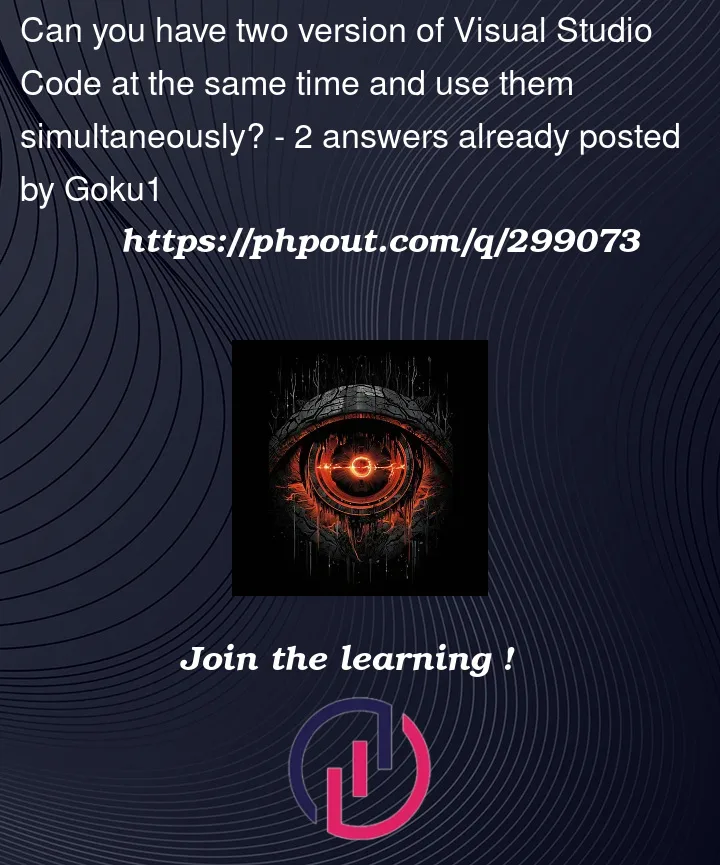 Question 299073 in Visual Studio Code