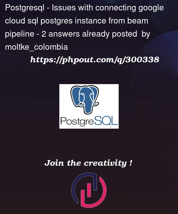 Question 300338 in PostgreSQL