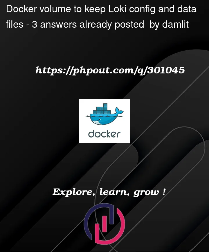 Question 301045 in Docker