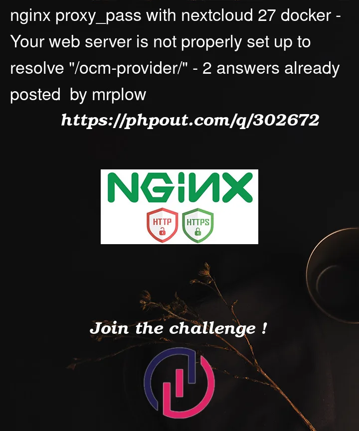 Question 302672 in Nginx