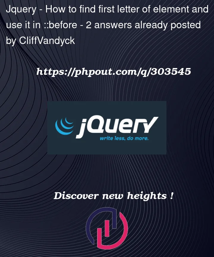 Question 303545 in Jquery