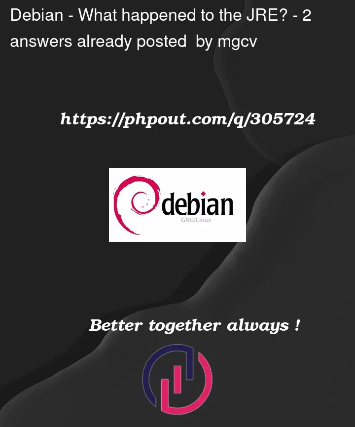 Question 305724 in Debian