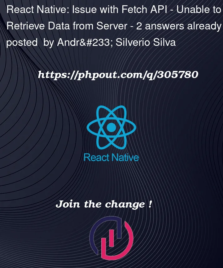 Question 305780 in React native