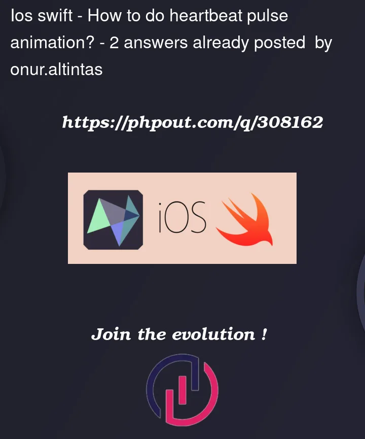 Question 308162 in IOS Swift
