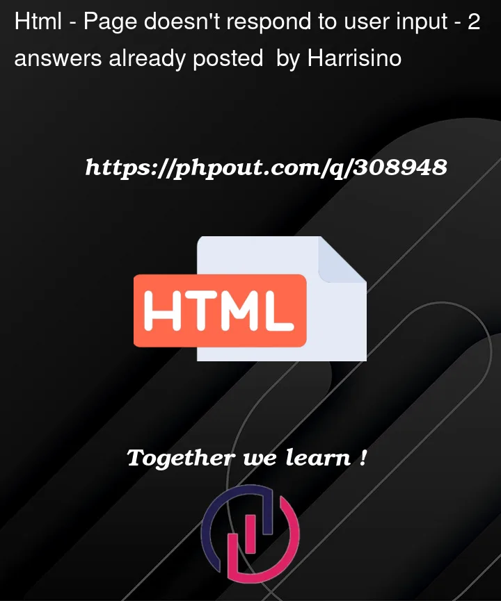 Question 308948 in Html