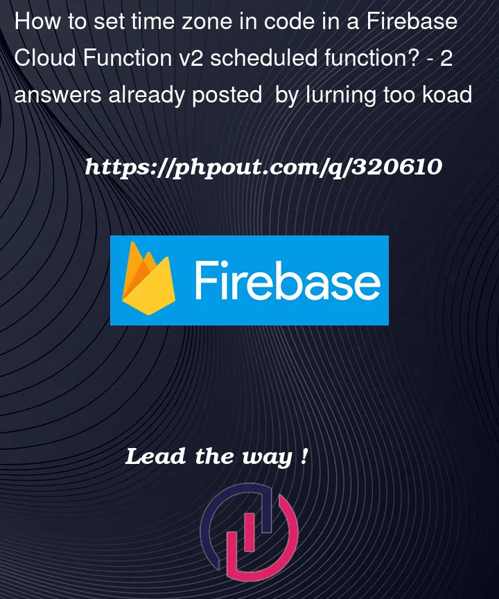 Question 320610 in Firebase