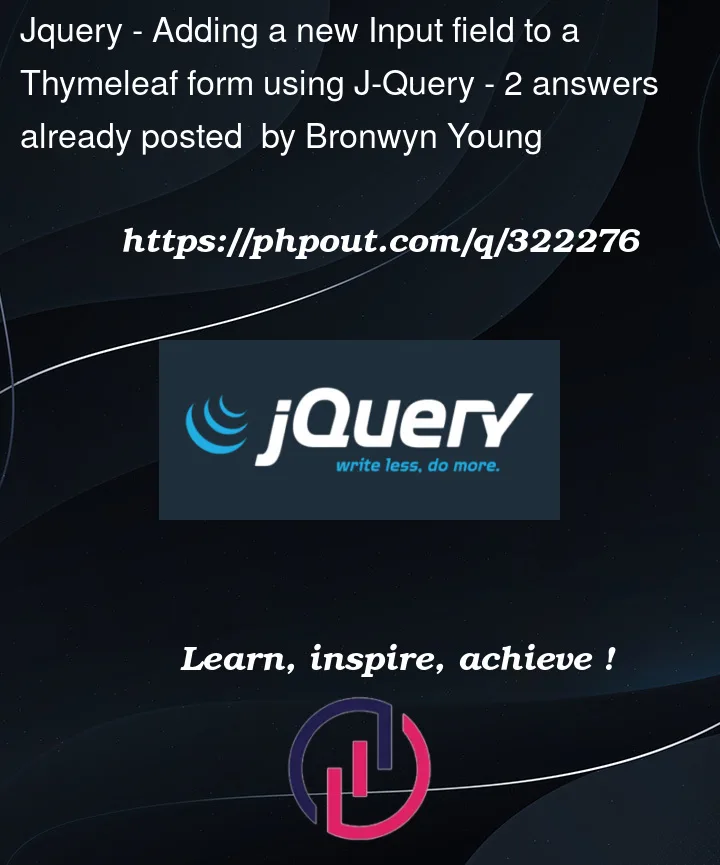 Question 322276 in Jquery