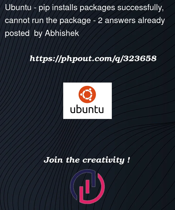 Question 323658 in Ubuntu