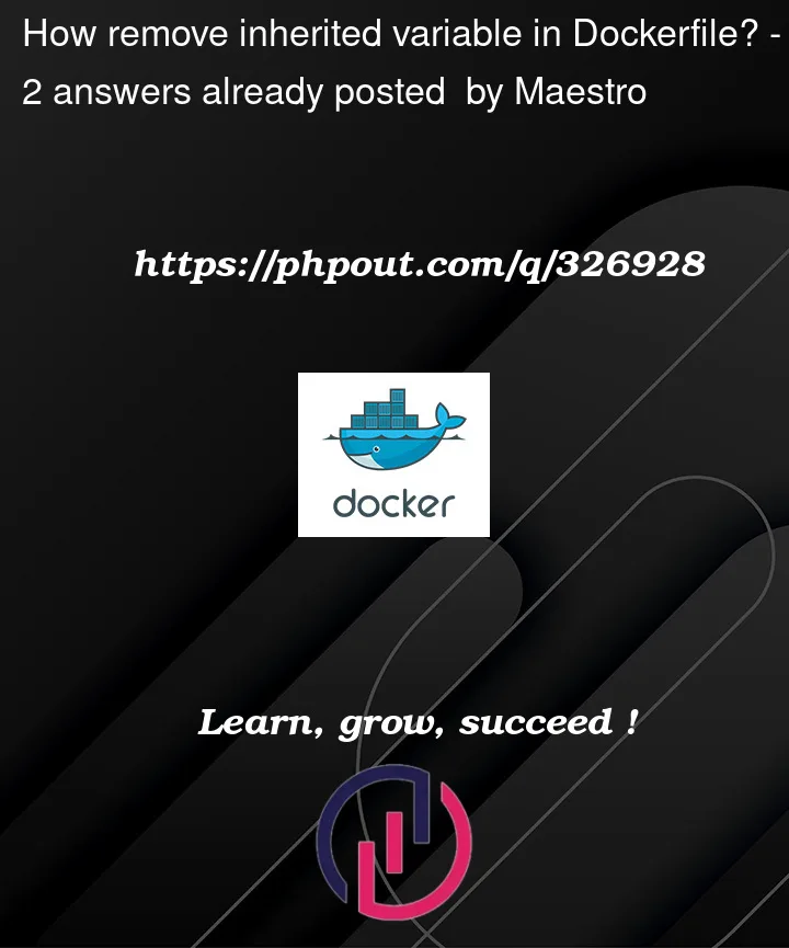 Question 326928 in Docker