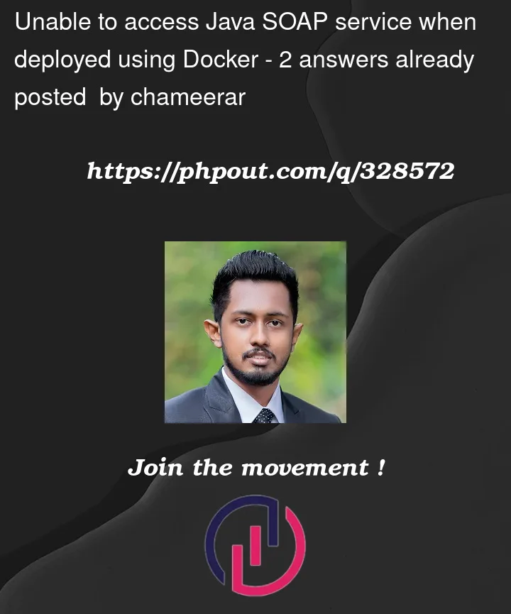 Question 328572 in Docker