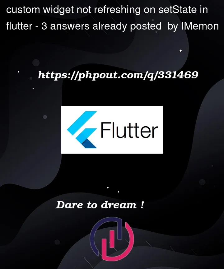 Question 331469 in Flutter