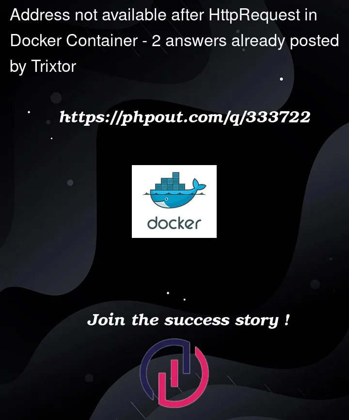 Question 333722 in Docker