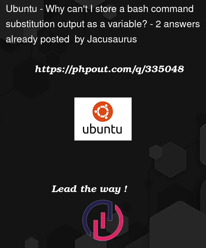 Question 335048 in Ubuntu