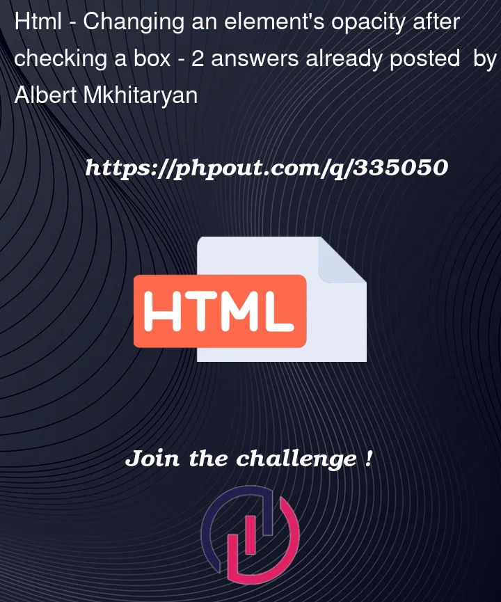 Question 335050 in Html