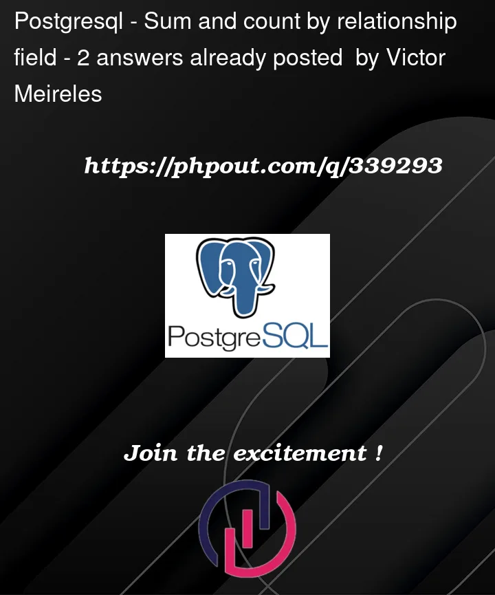 Question 339293 in PostgreSQL