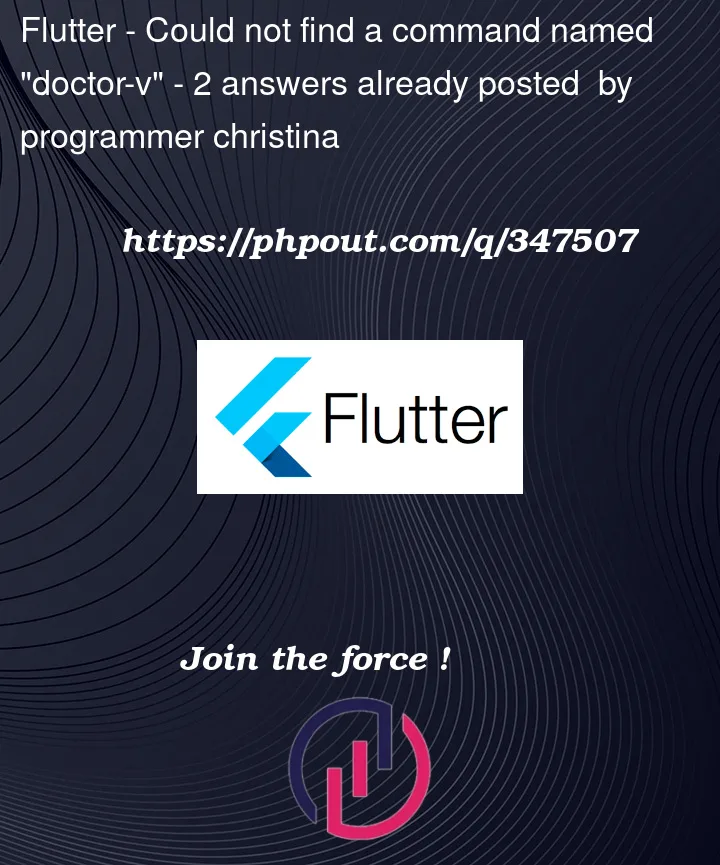 Question 347507 in Flutter