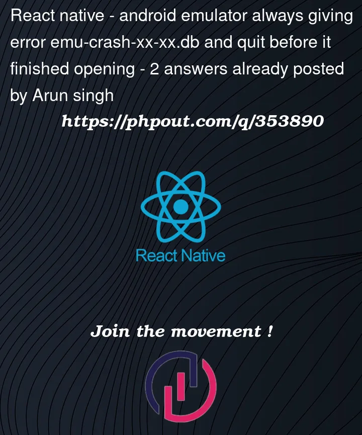 Question 353890 in React native